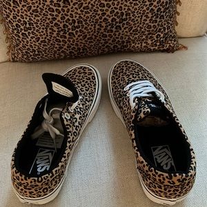 Brand new without box Cheetah Vans.  Size 5.5